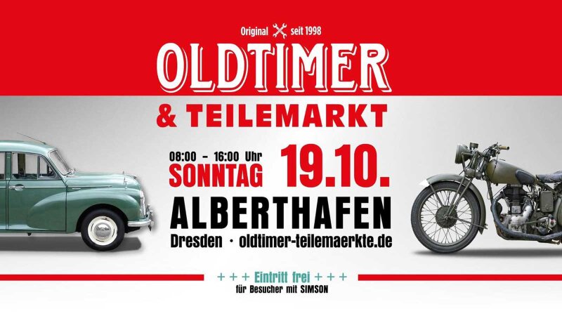 Dresdner Oldtimer- und Teilemarkt 2025 - Dresdner Oldtimer- und Teilemarkt 2025